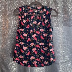 Old Navy Floral Tank Top